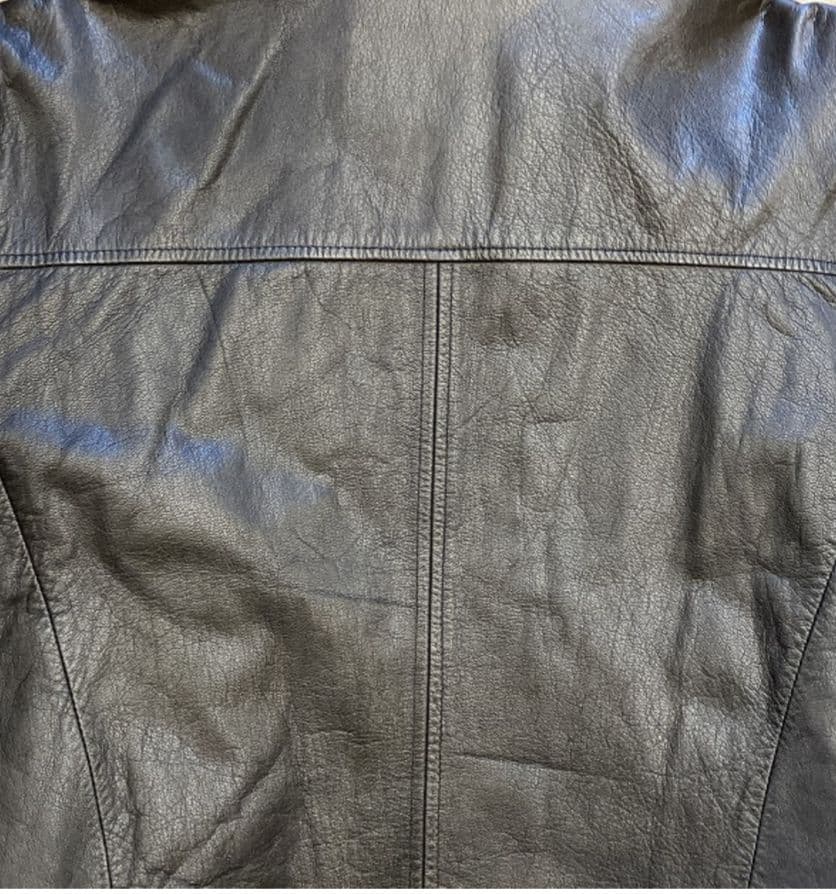 a*o様 J.Crew 巨人タグ　 シングルライダースジャケット