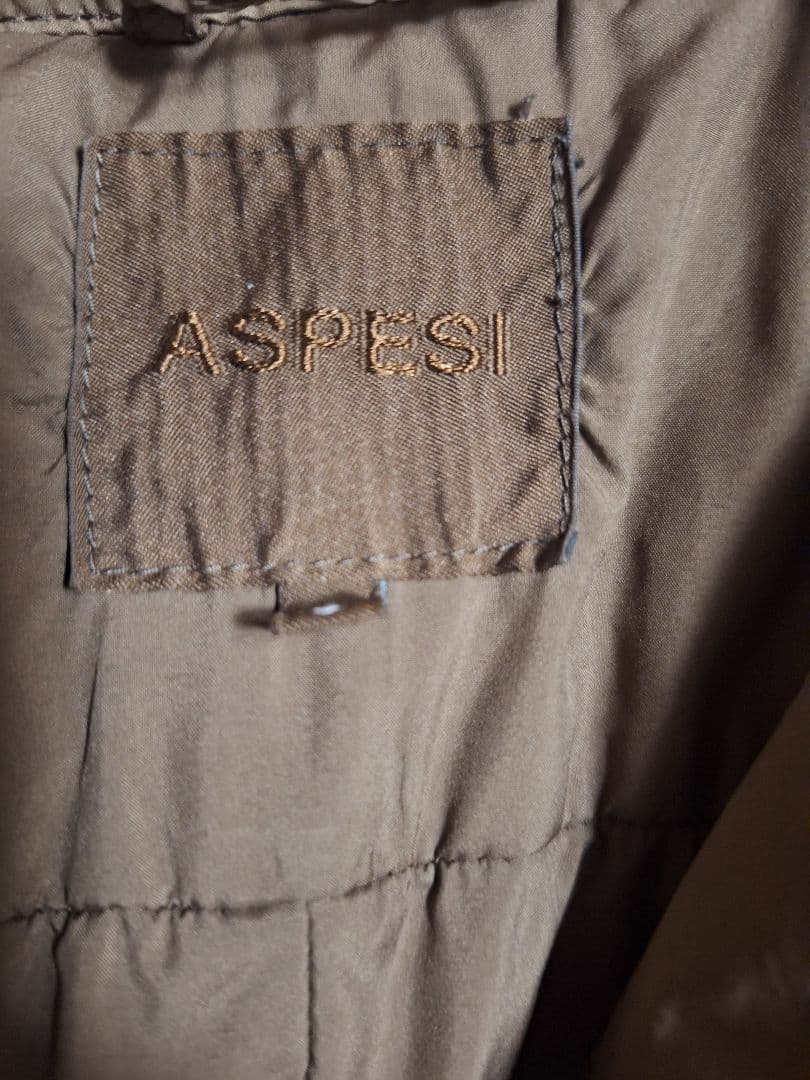 送料無料★定価14万★Aspesi★M-65★中綿★m65★イタリア製★美品