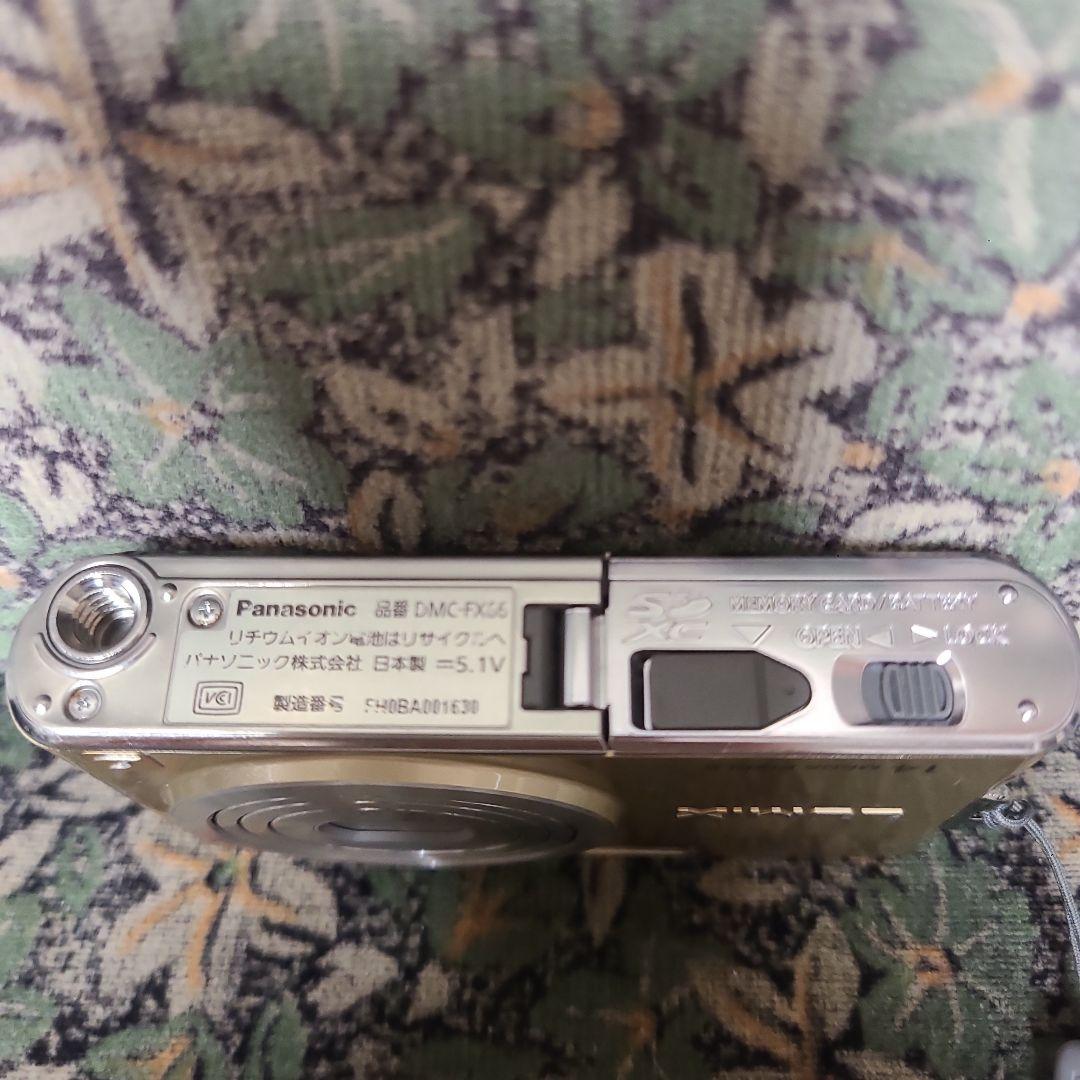 Panasonic LUMIX FX66 ゴールド