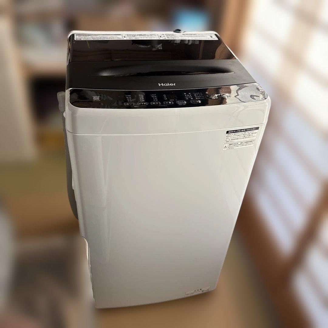 全自動洗濯機　ハイアール 4.5kg 　JW-U45B-K 美品