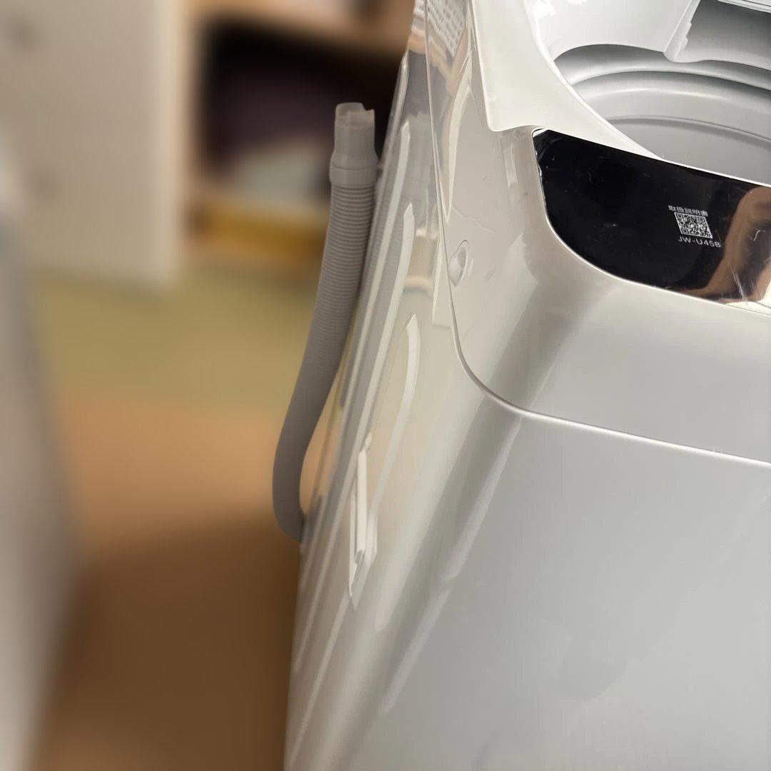 全自動洗濯機　ハイアール 4.5kg 　JW-U45B-K 美品