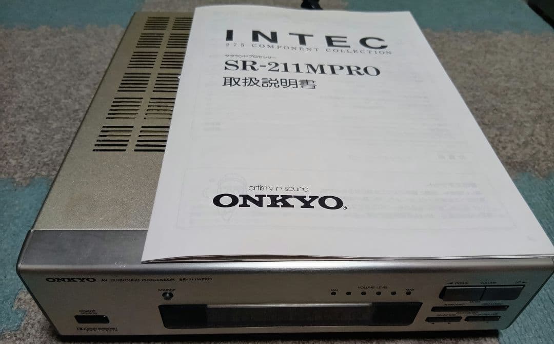 ONKYO サラウンドプロセッサー SR-211MPRO