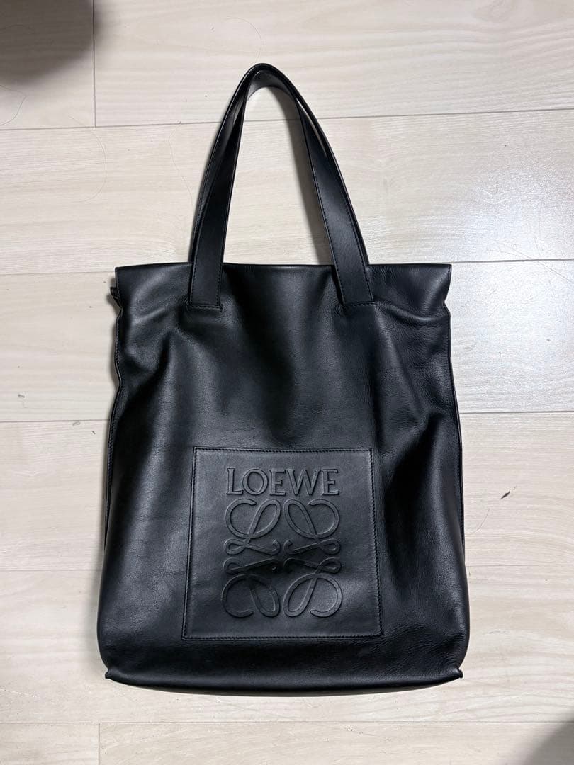たますみれ★LOEWE★ロエベ★ショッパー★トートバッグ★ブラック