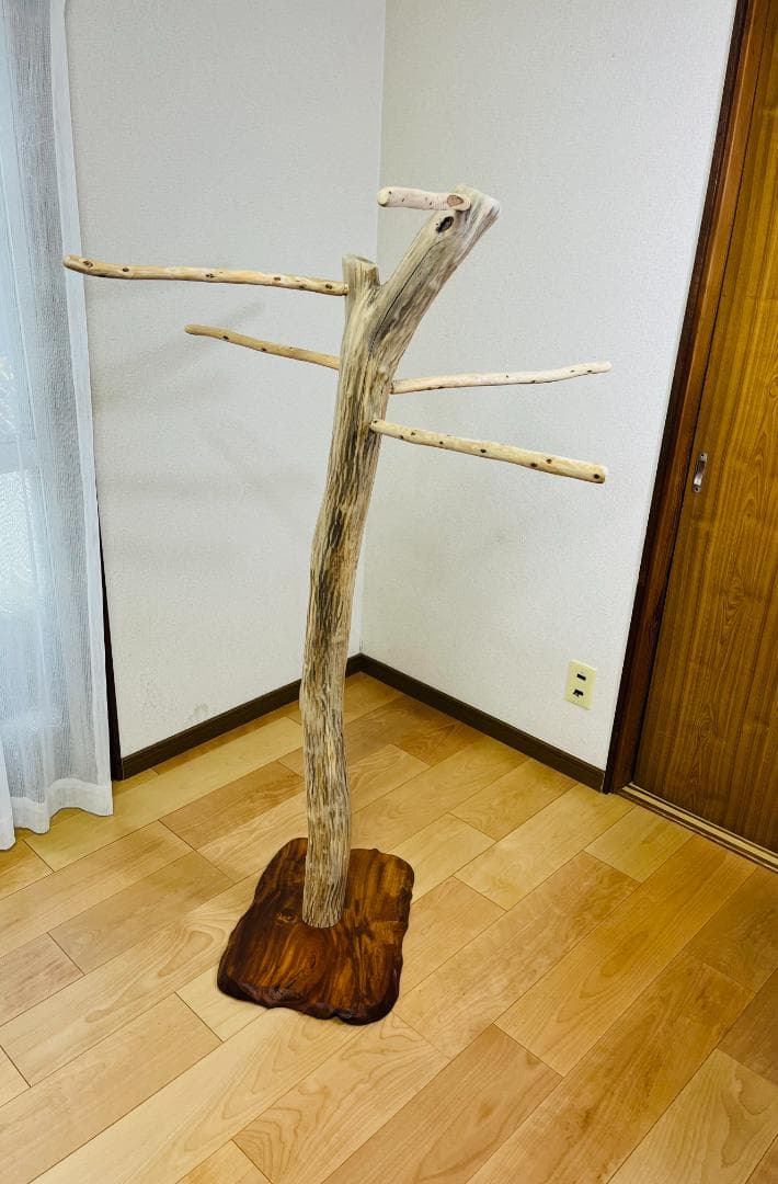 【中型鳥さん用】眺めのいい♬バードスタンド＆桜の木バードアスレチック