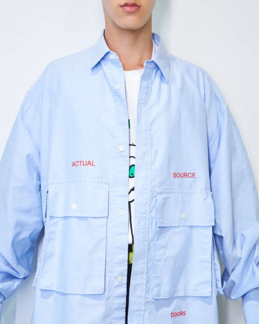 Fresh Service actual source ポケット シャツ
