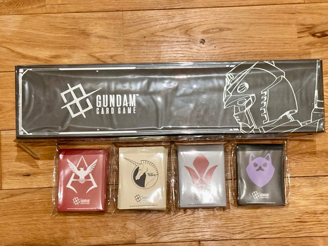 ガンダムカードゲーム　オフィシャルグッズセット、オフィシャルマットスリーブセット