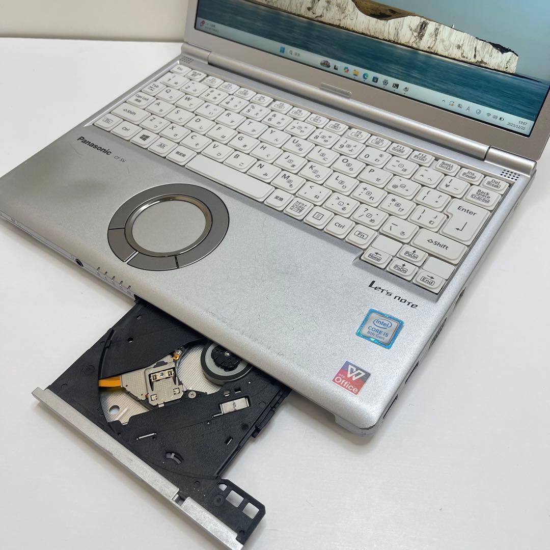 #657 パナソニック CFSV7-3 i5-8250U 8GB SSD256G