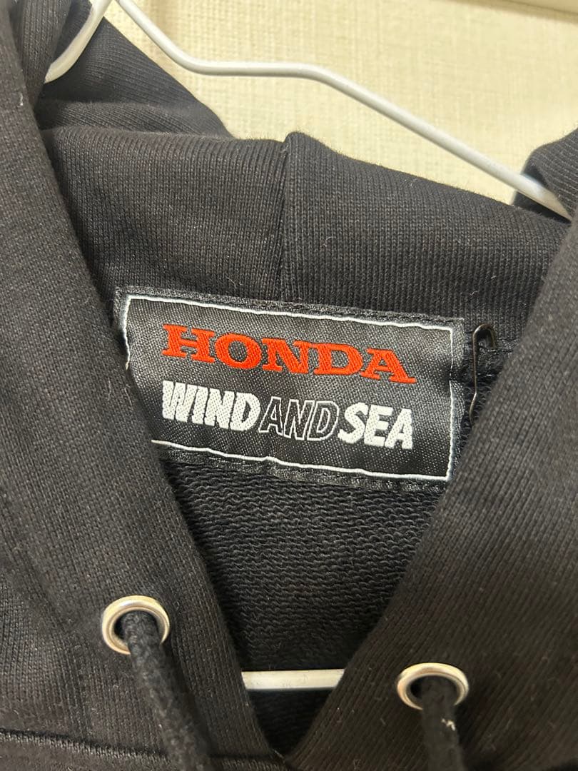 【限定値下げ】HONDA×WIND AND SEA トレーナー ブラック
