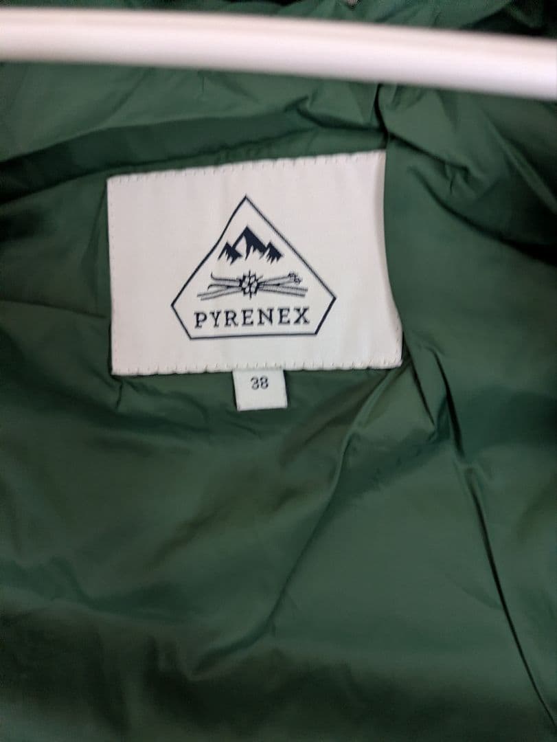 PYRENEX ブラックダウンジャケット38