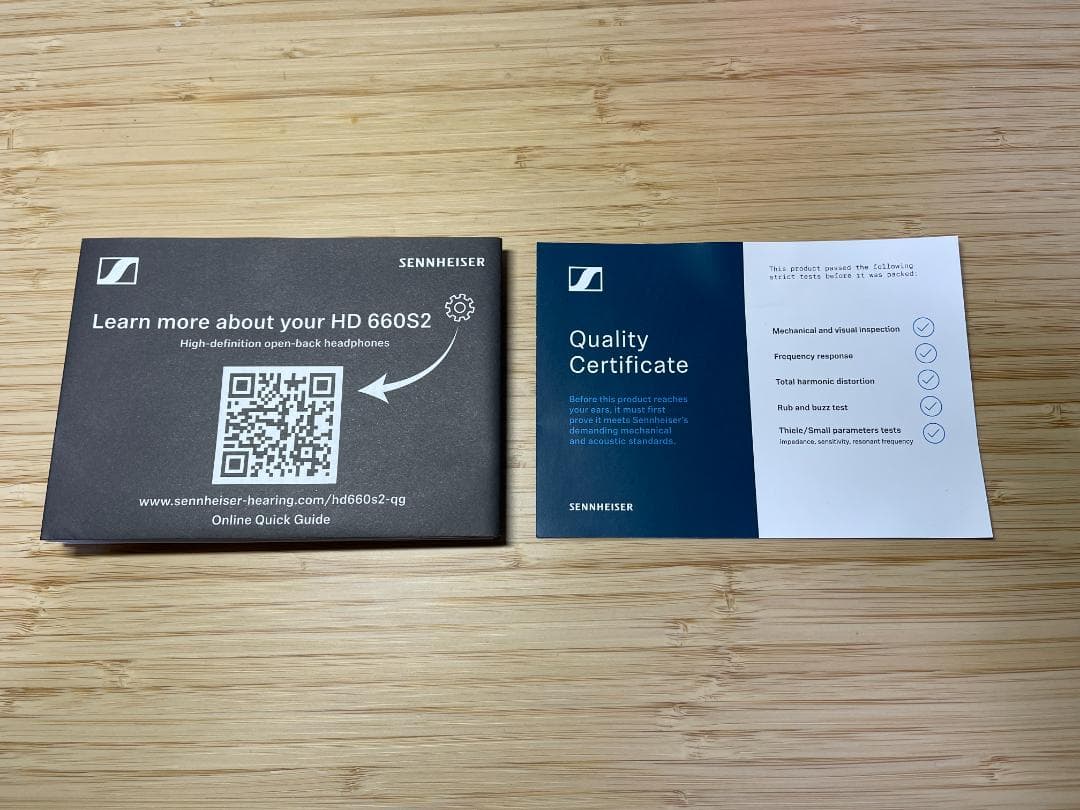 【美品】Sennheiser(ゼンハイザー)　HD 660S2