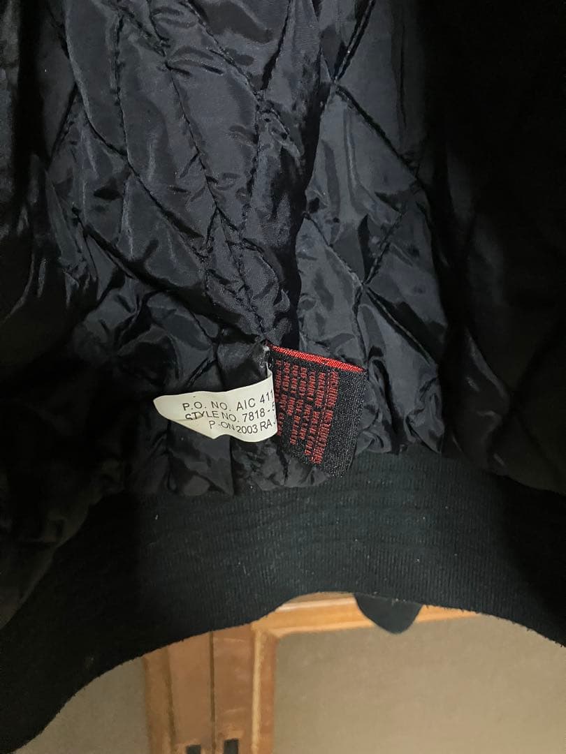 Snap-on フード付きジャケット 黒　サイズＬ