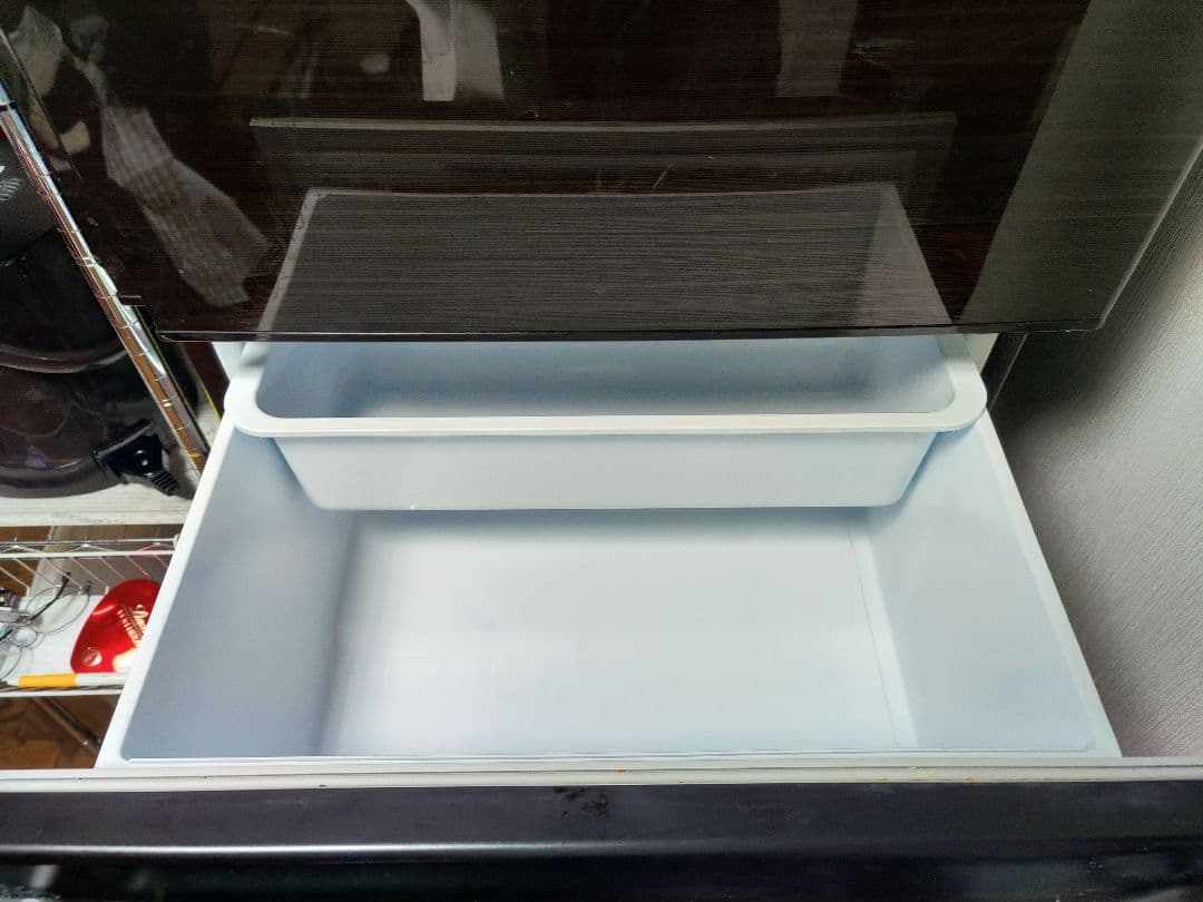 2018年製グロッシーブラウン　365L 　三菱ノンフロン冷凍冷蔵庫