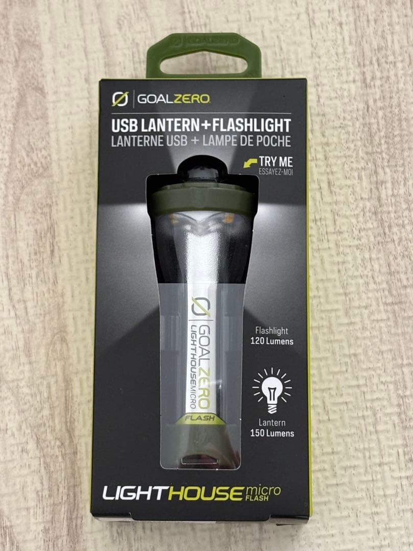 GOAL ZERO LIGHTHOUSE micro FLASH USBランタン