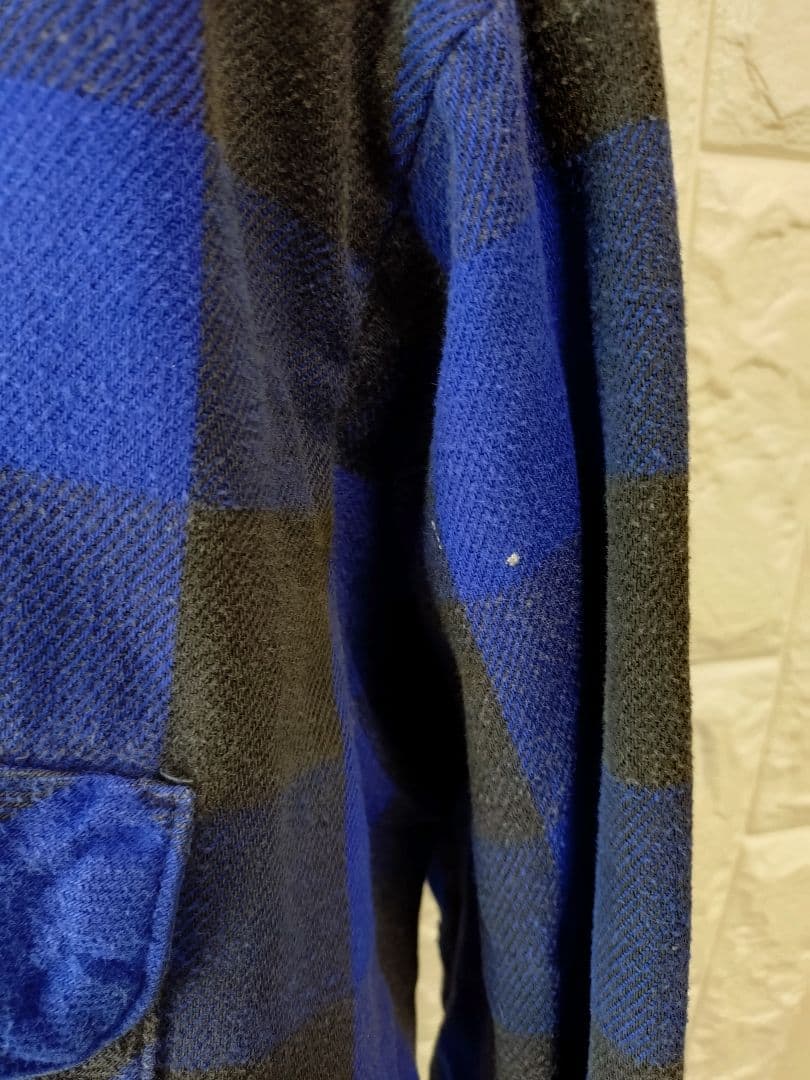 70sヴィンテージUSA製FiveBrotherファイブブラザーヘビーネルシャツ