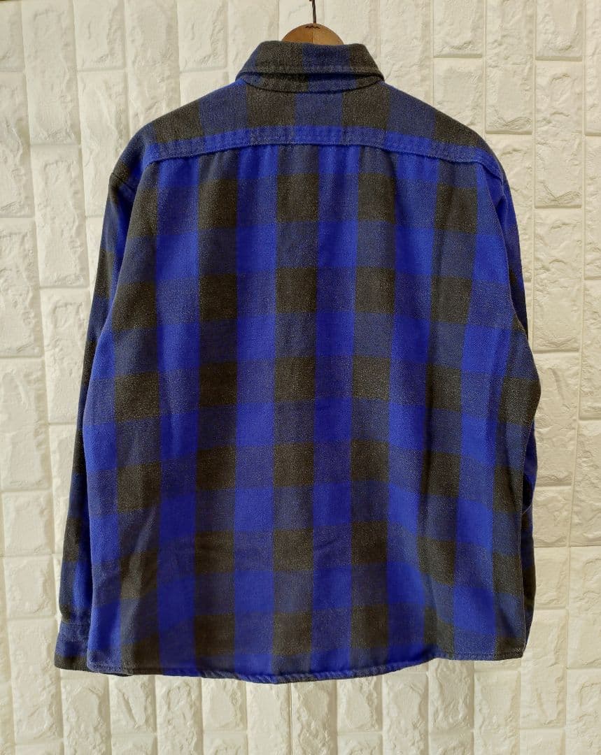 70sヴィンテージUSA製FiveBrotherファイブブラザーヘビーネルシャツ