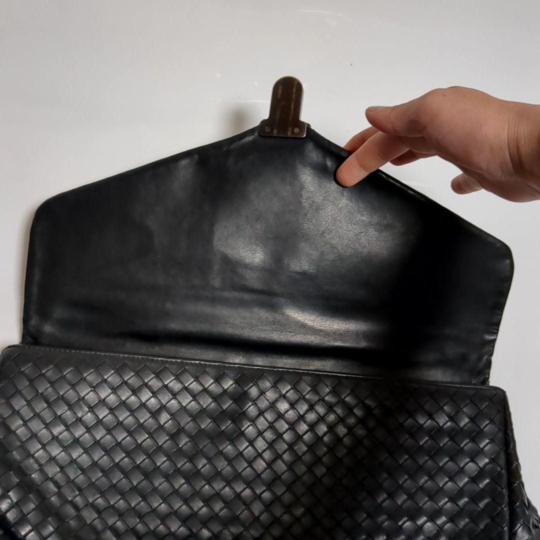 ✨ボッテガヴェネタ✨ビジネスバッグ イントレチャート レザー ブラック