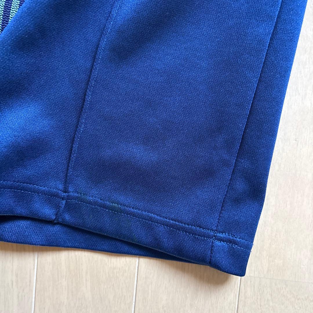 Needles別注 TrackPant PolySmooth Navy×Gray