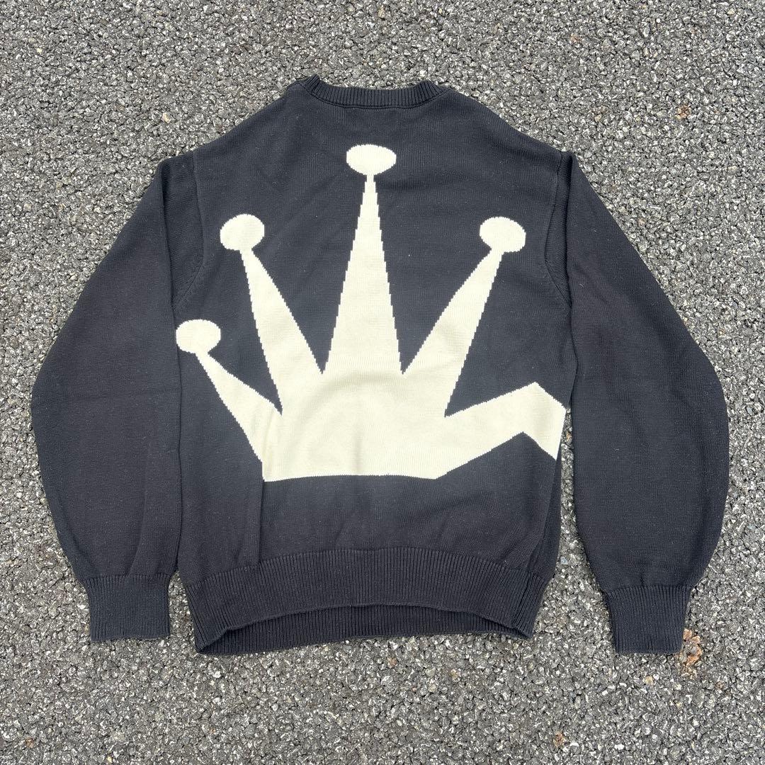 STUSSY Bent Crown Knit Sweater ニット セーター