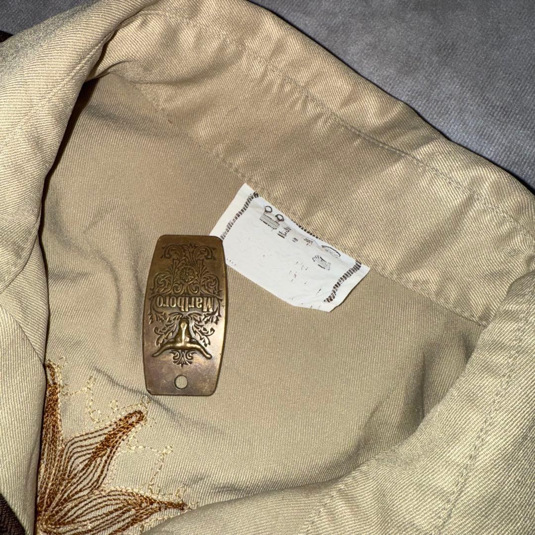 50s HBARC レーヨンギャバ ウエスタンシャツ