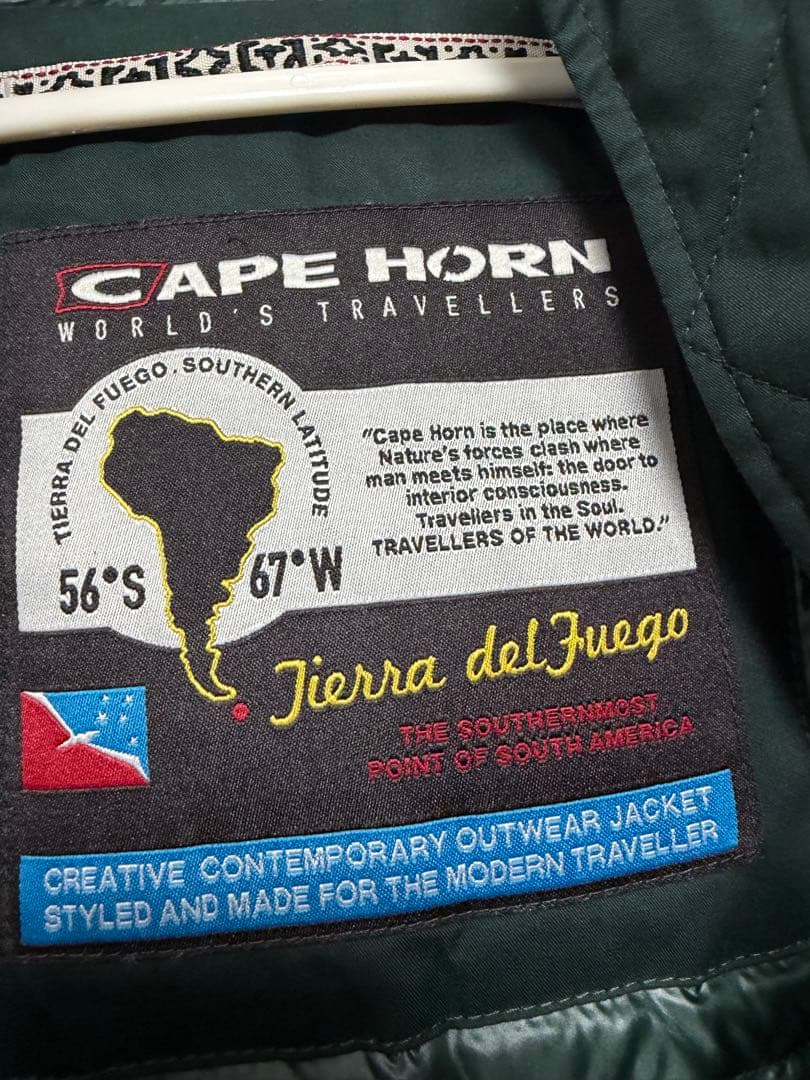 CAPEHORN ケープホーン ダウンジャケット ファー　サイズ42