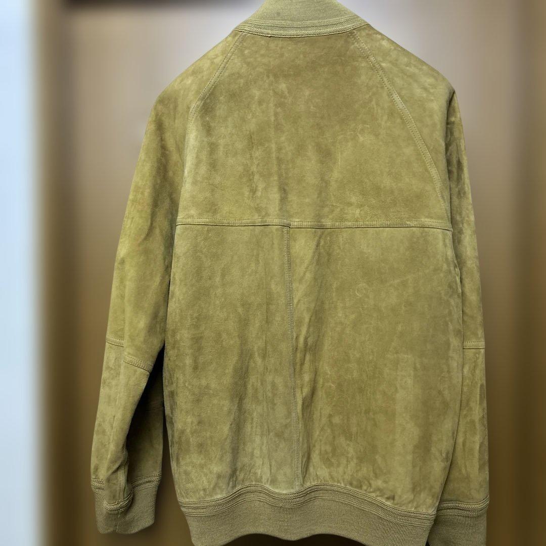 スエード&レザー　リバーシブル ジャケット　イタリア製