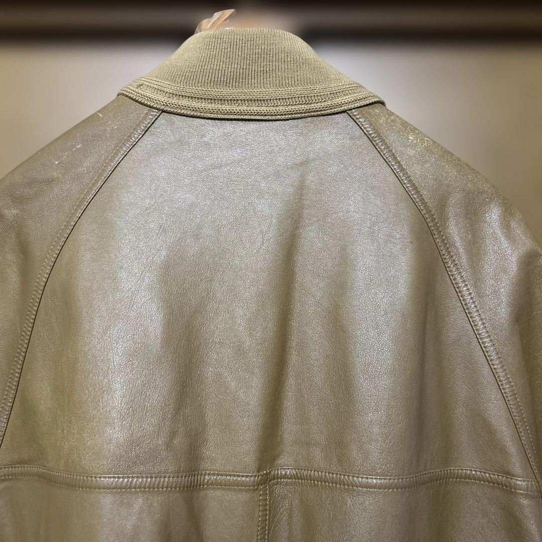 スエード&レザー　リバーシブル ジャケット　イタリア製