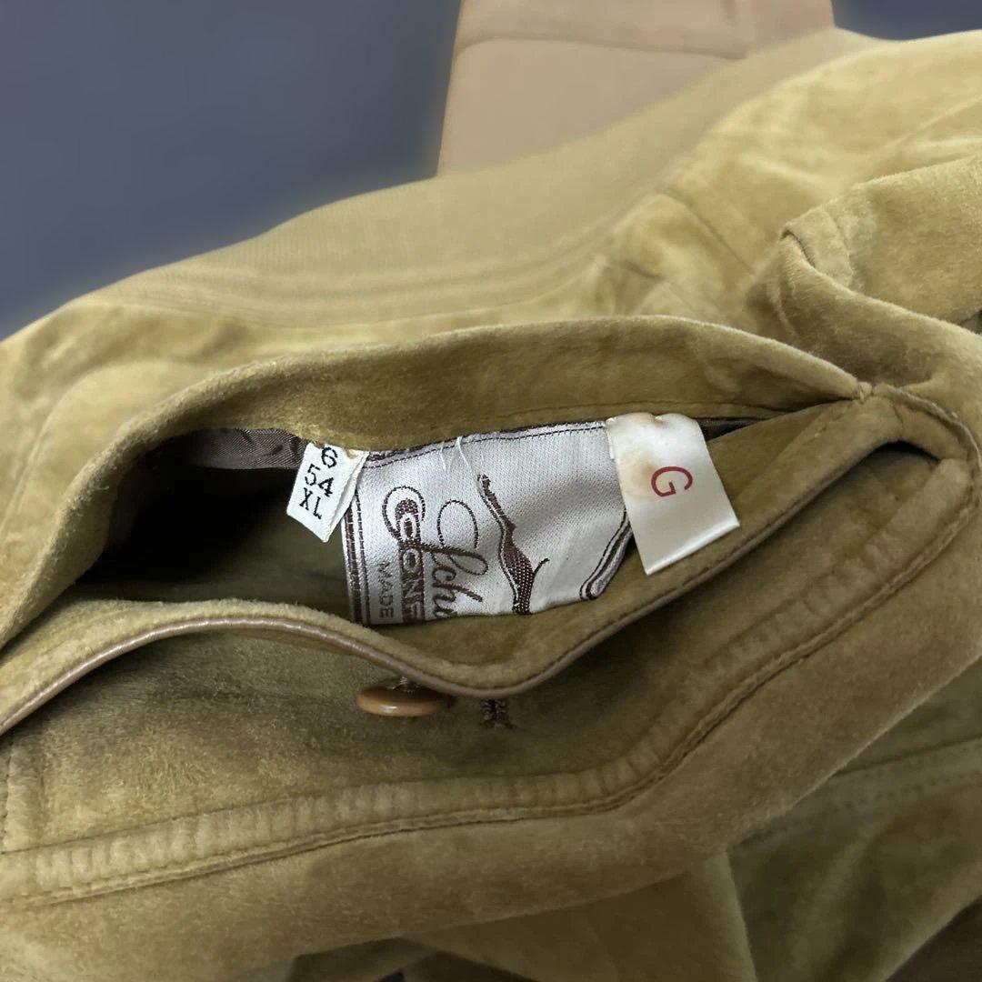 スエード&レザー　リバーシブル ジャケット　イタリア製