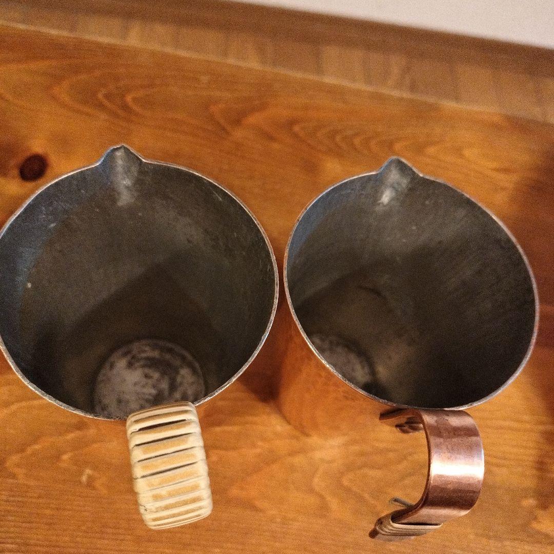 有次 　銅製鍋　酒燗器　アンテーク　ちろり