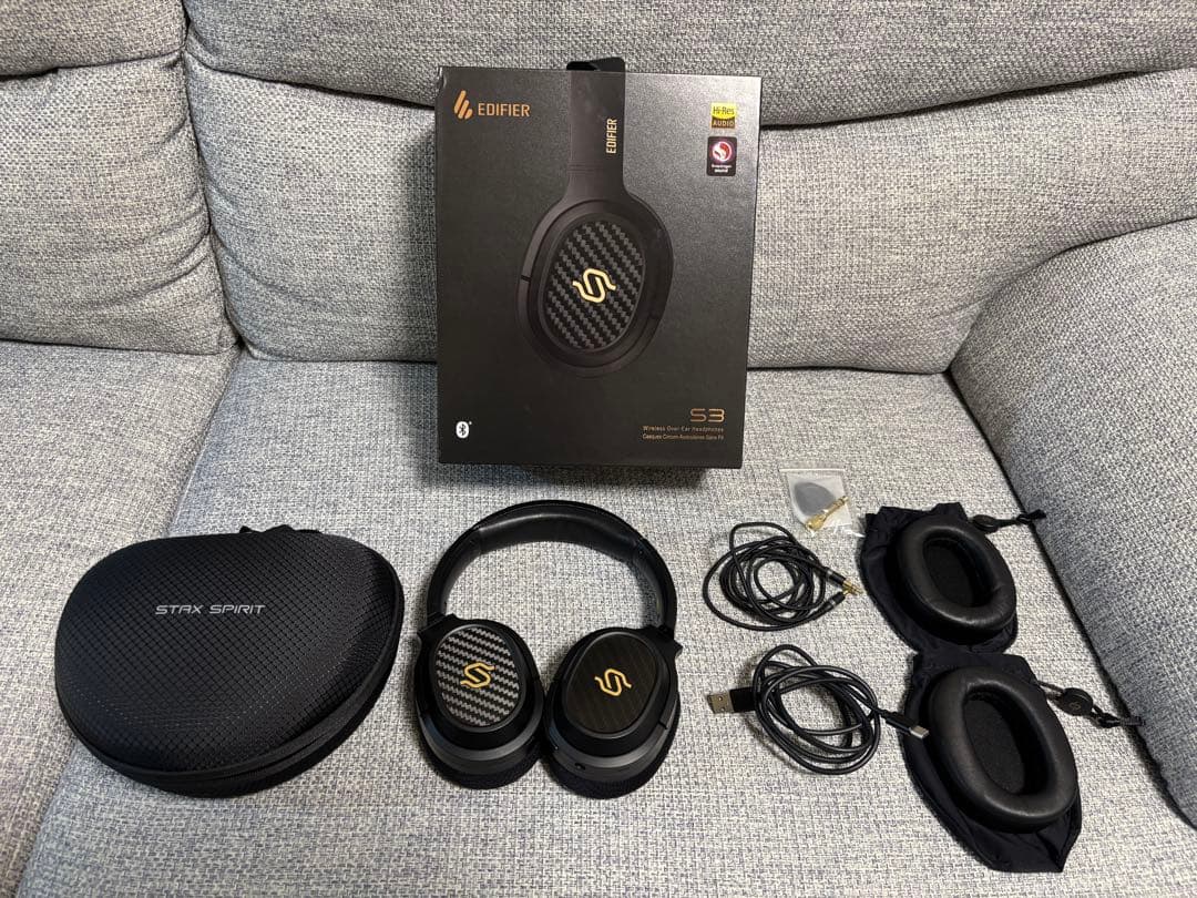 【付属品完備】Edifier STAX SPIRIT S3 ワイヤレスヘッドホン