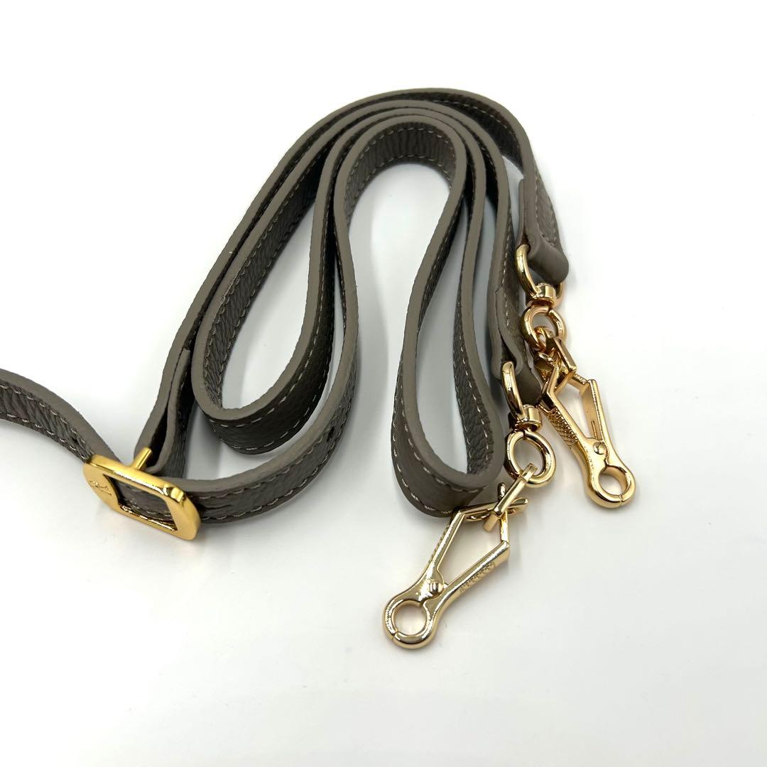 【新品同様】CHRISTIAN VILLA ボストンバッグ 2way グレージュ