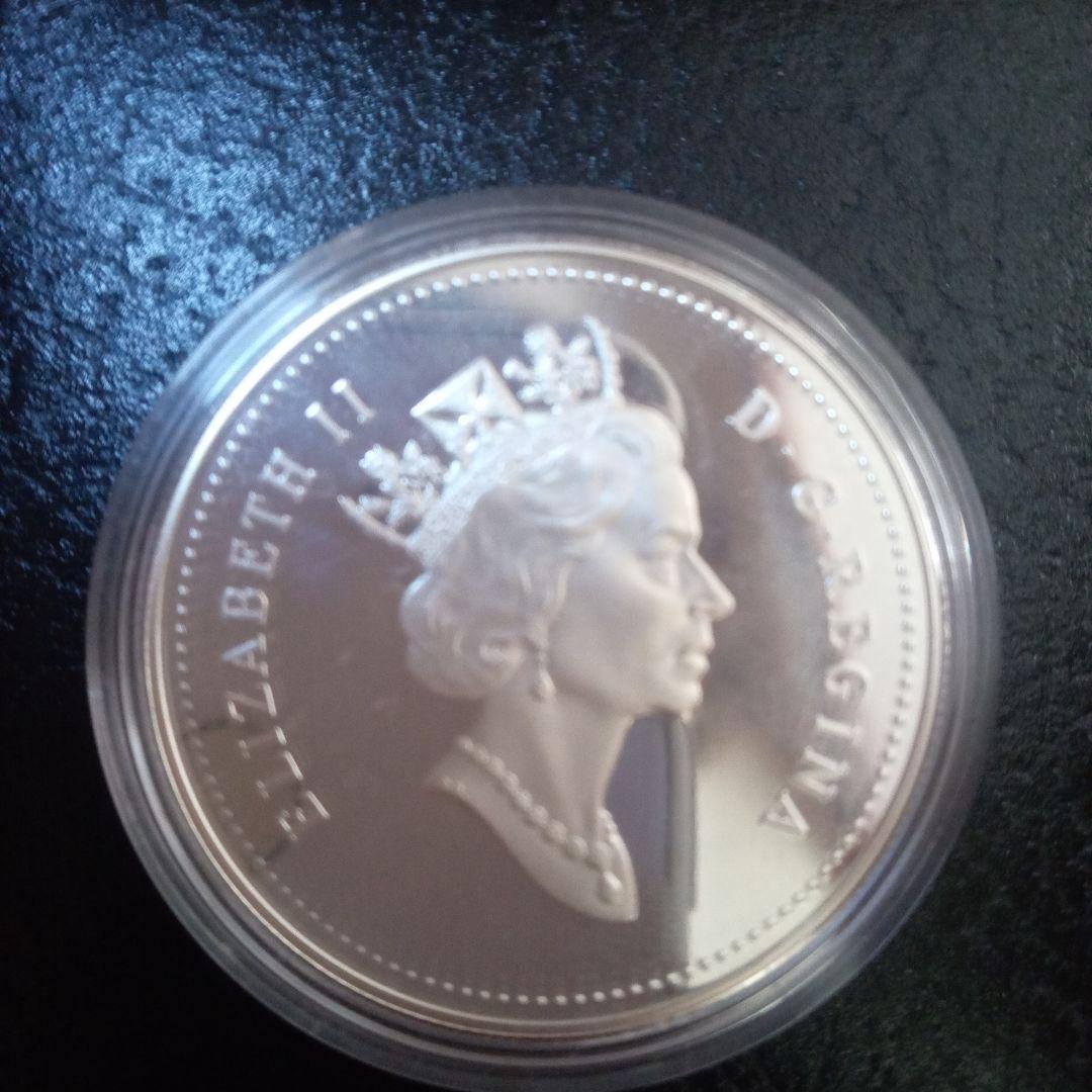 カナダエリザベス銀貨新品4枚