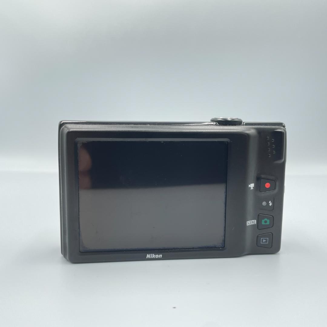 【動作品・転送特典無料あり】Nikon coolpix S6100 BLACK