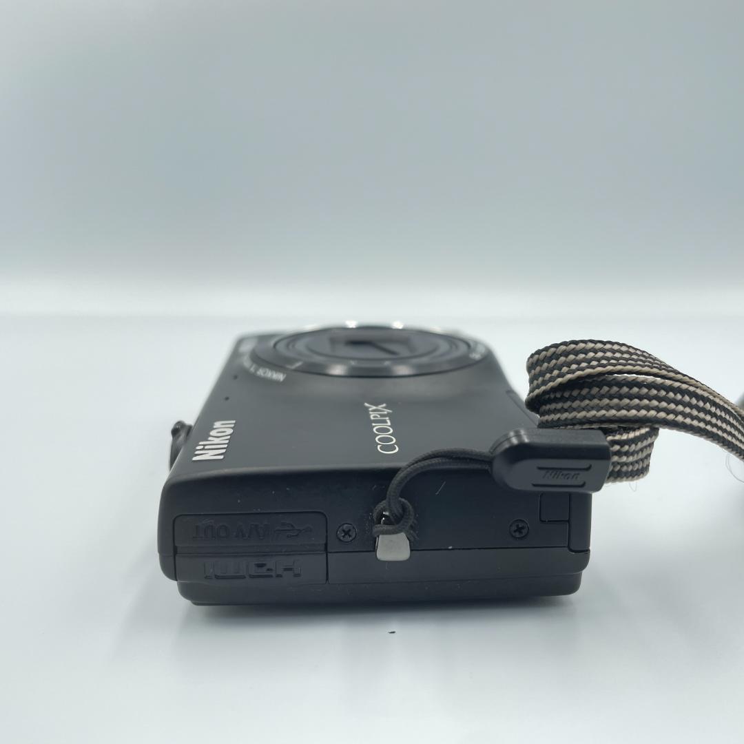 【動作品・転送特典無料あり】Nikon coolpix S6100 BLACK