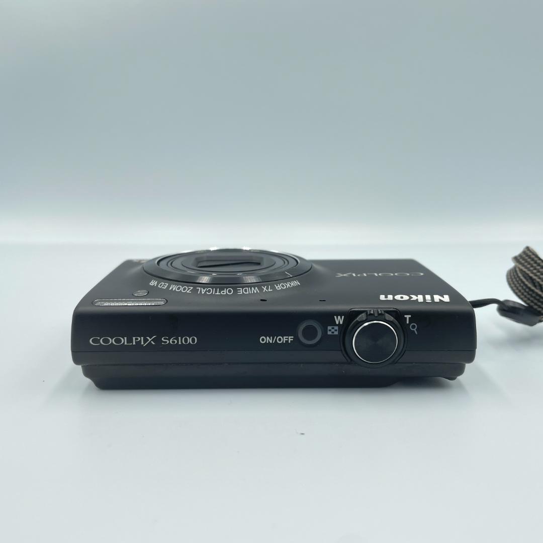 【動作品・転送特典無料あり】Nikon coolpix S6100 BLACK