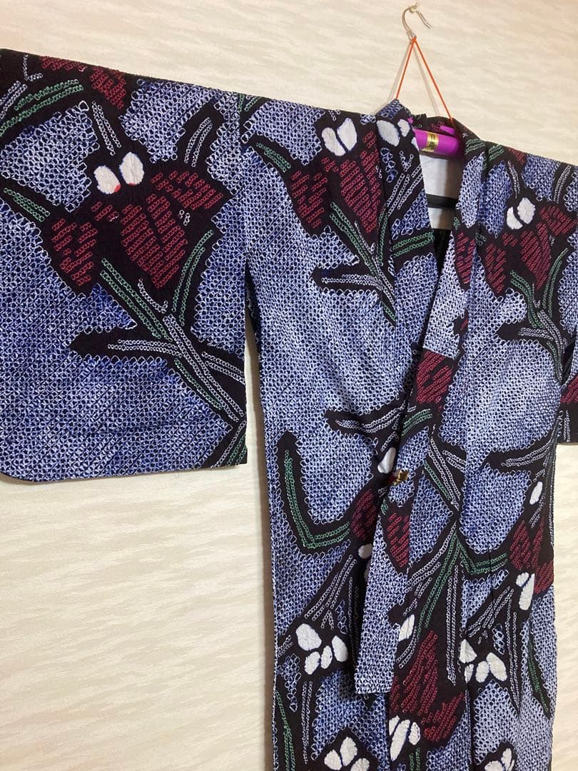 有松絞り　絞り浴衣　③