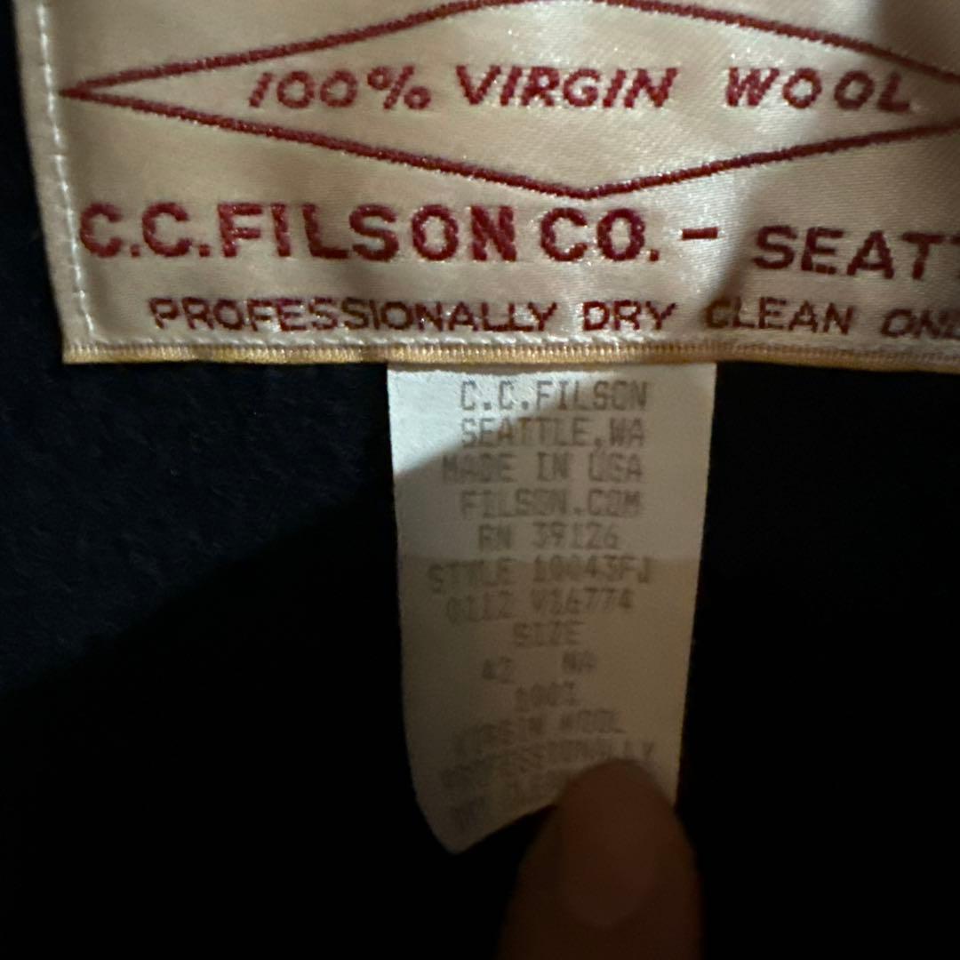 コージ24【美品】C.C. FILSON CO. ジャケット42紺