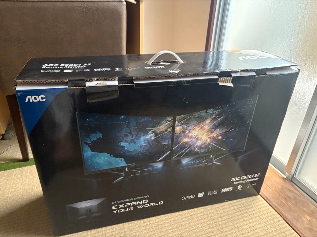 AOC C32G1 32インチ湾曲型モニター