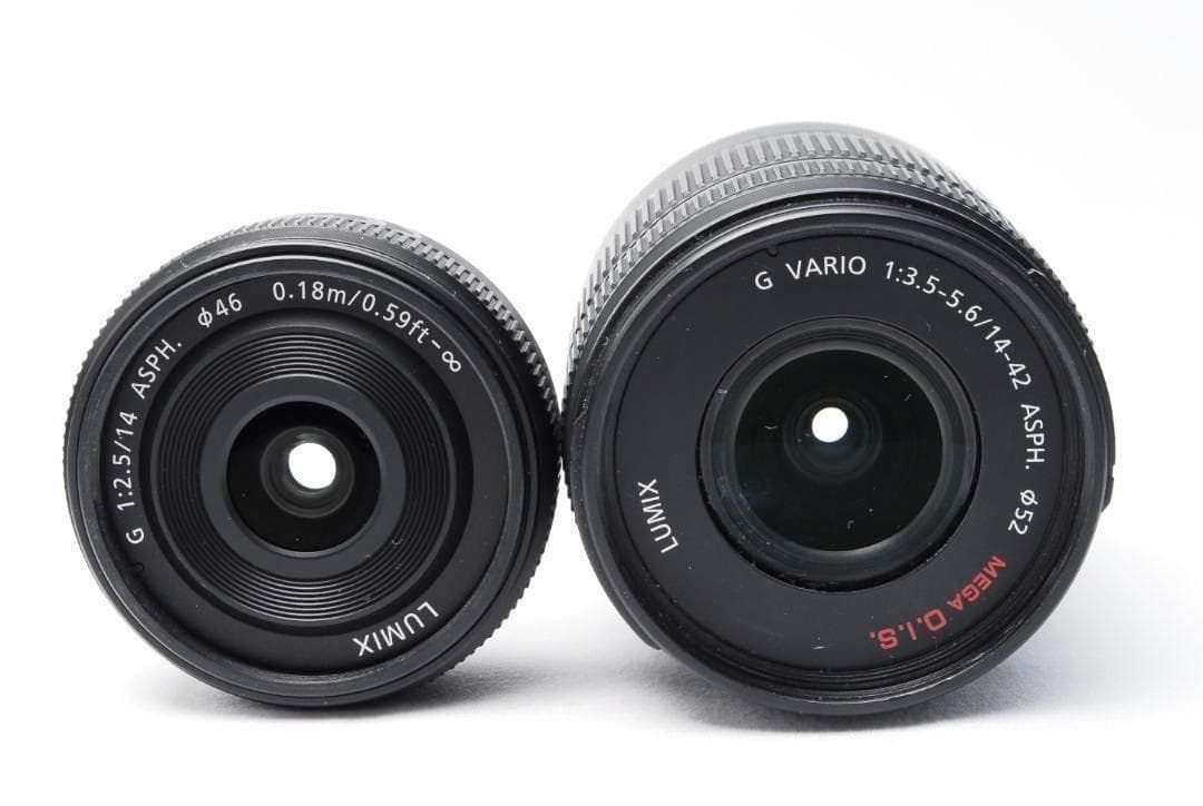 ミラーレス一眼♥LUMIX GF3 ダブルレンズセット カメラ初心者に☆