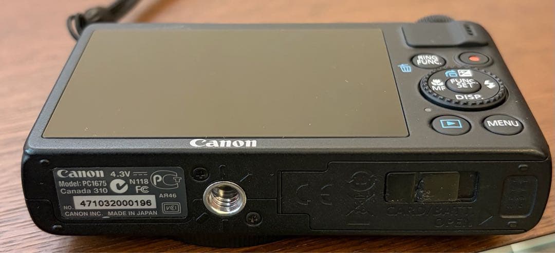 Canon PowerShot S100 デジタルカメラ