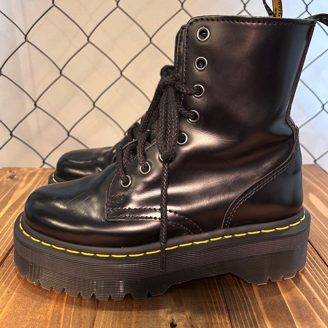 Dr.Martens JADON 8ホール 厚底ブーツ UK4 黒