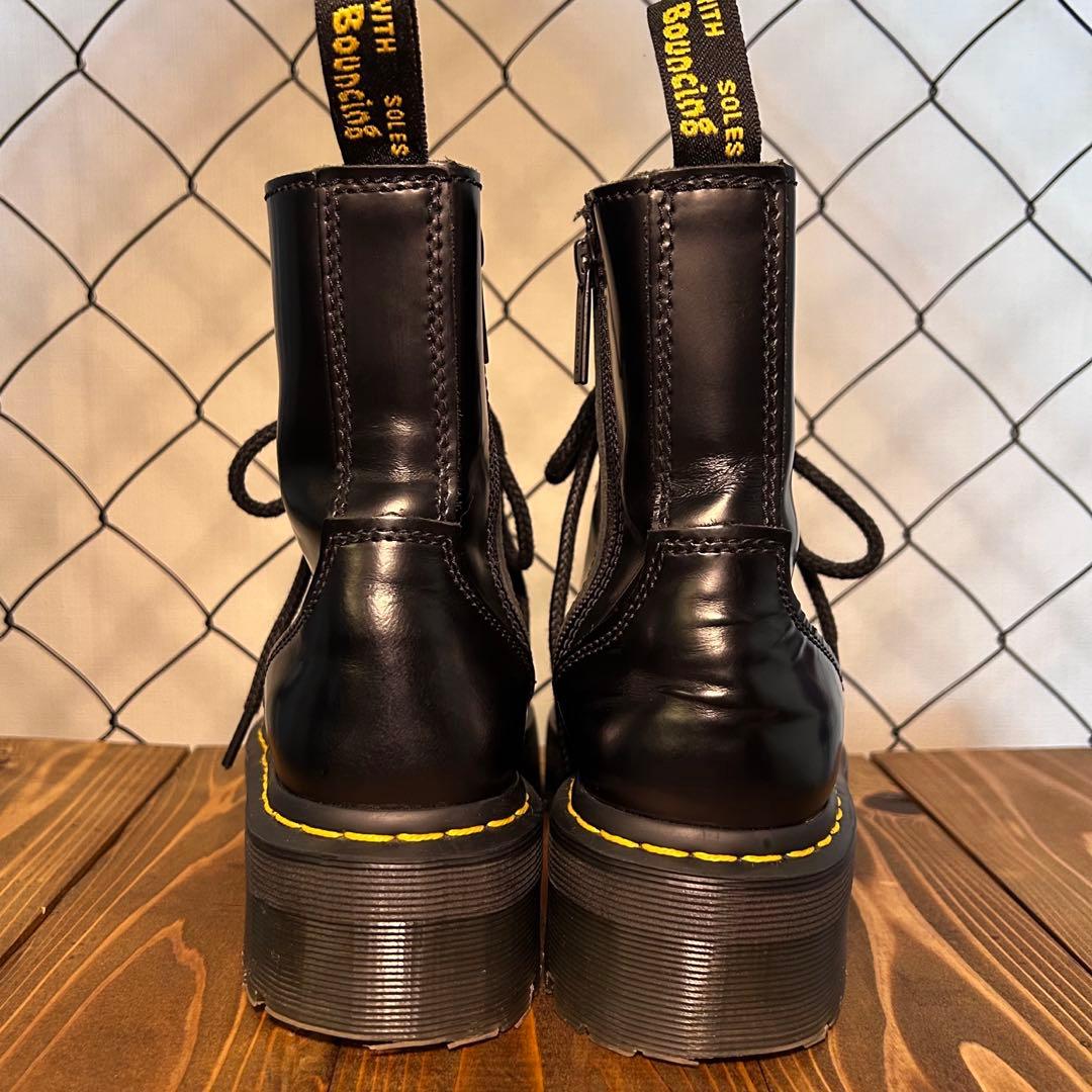 Dr.Martens JADON 8ホール 厚底ブーツ UK4 黒