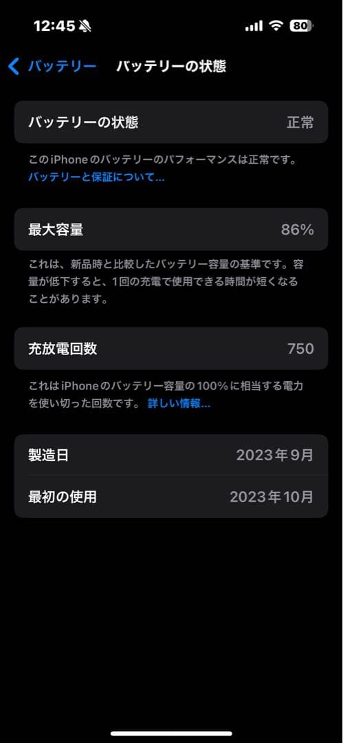 Apple iPhone15pro 512GB 液晶漏れあり　ジャンク