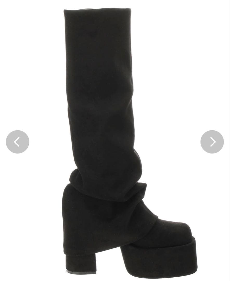 EMODA ブラック ロングブーツ