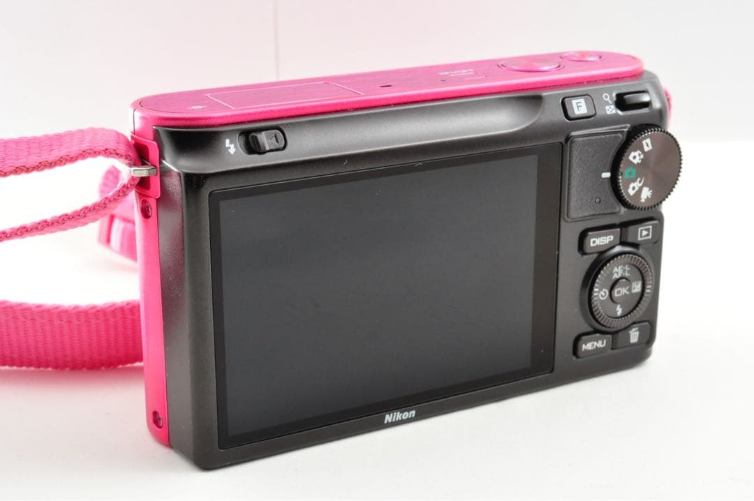 【ショット数4066回 / 美品】 Nikon 1 J2 ピンク ミラーレス