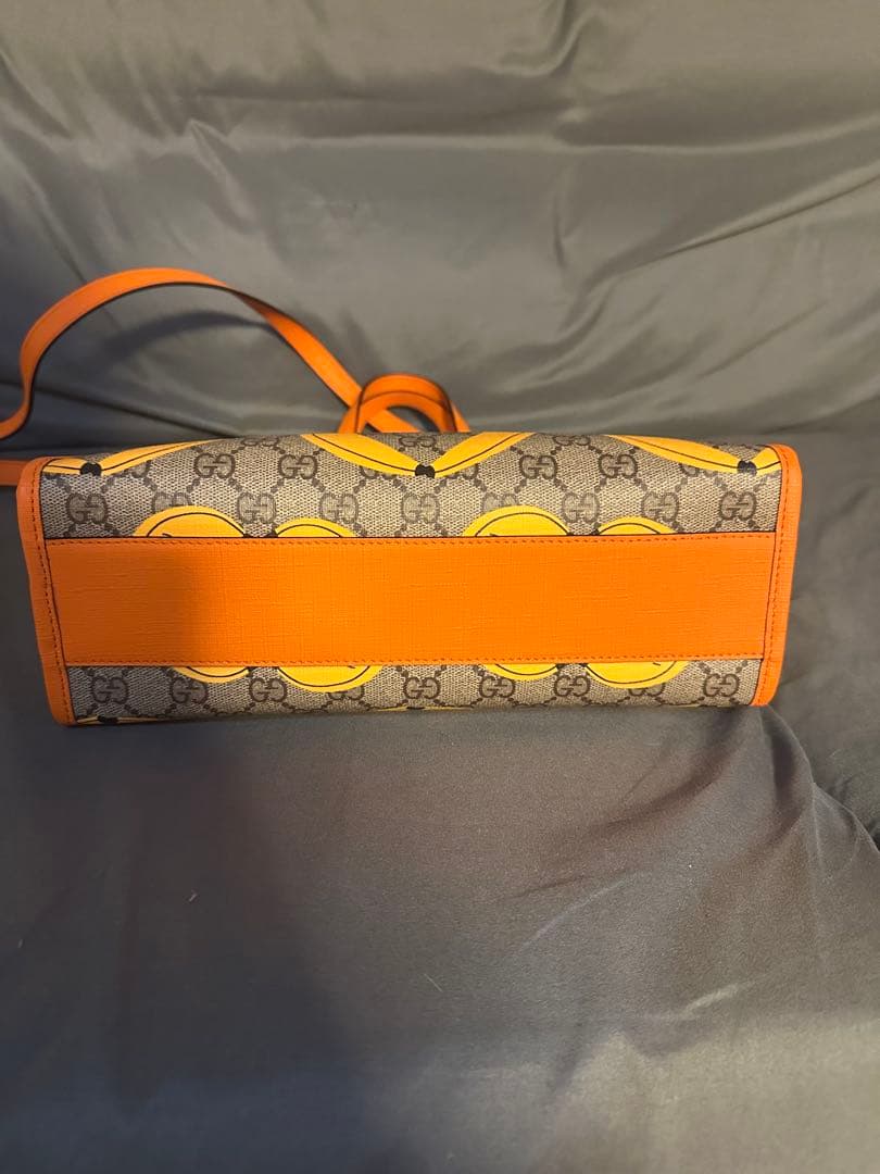 グッチ チルドレンズ GGスプリーム バナナ バッグ トート GUCCI