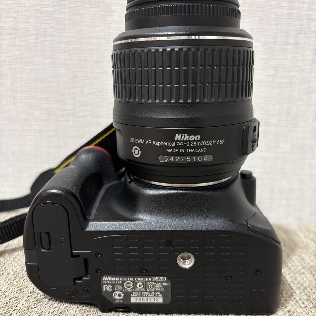 Nikon d5200 ダブルズームキット