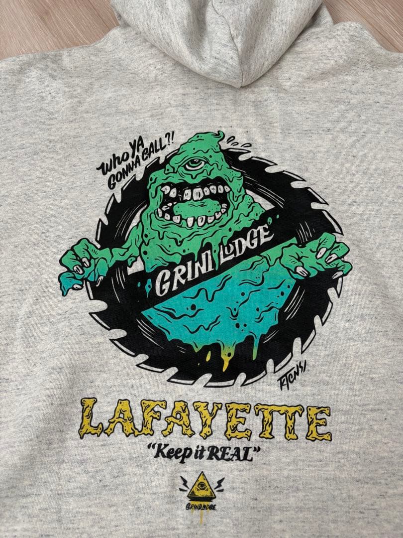 【激レア】GRINDLODGE×LFYT-GHOST SLIMER Hoodie