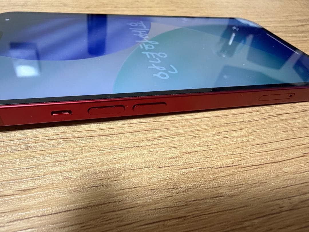 iPhone13 Red 128GB バッテリー86%