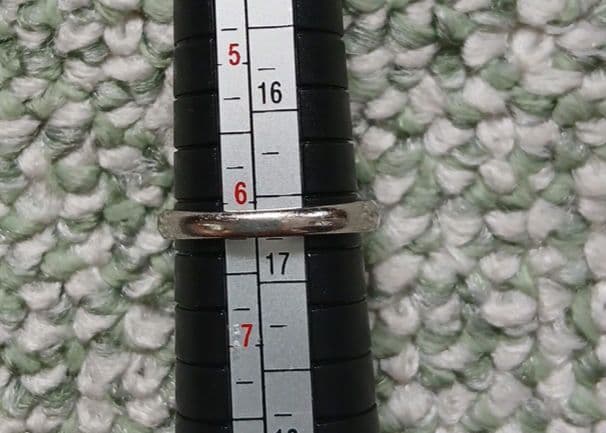 プラチナ900 ダイヤ0.2カラット 12.5号