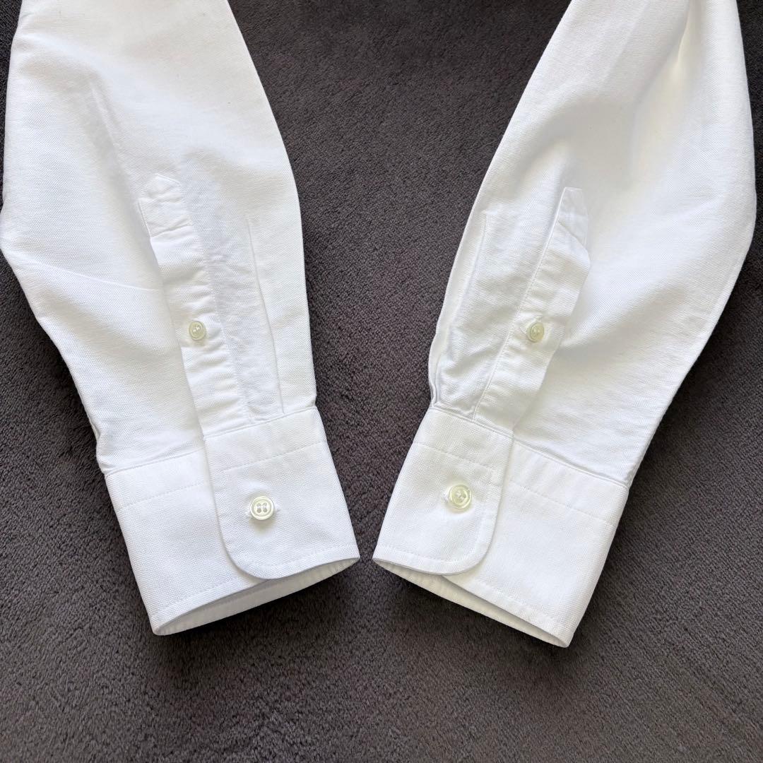 大きいサイズ42✨メゾンキツネ オックスフォードシャツ ボタンダウン ホワイト